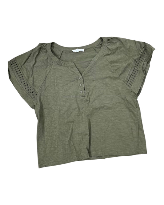 Top Ss By Jane And Delancey In Green, Size:Xl