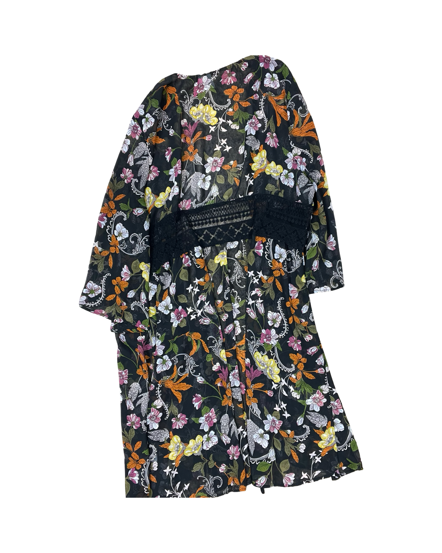 Cardigan By Clothes Mentor In Black, Size:Xl
