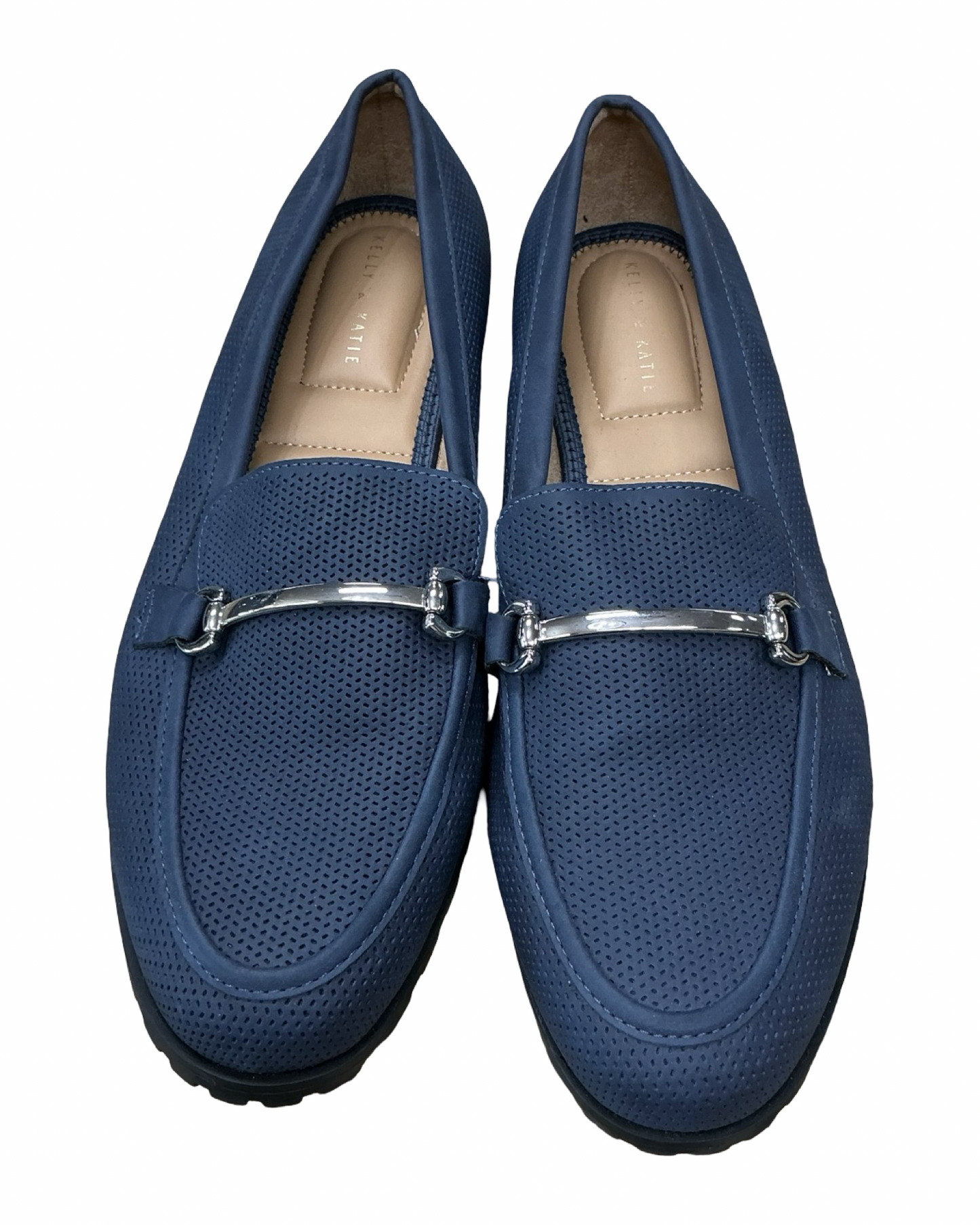 Shoes Flats By Kelly And Katie In Blue, Size:10