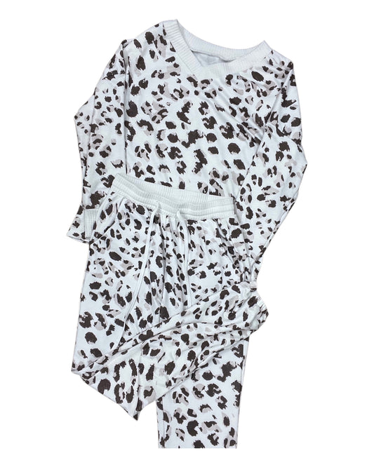 Lounge Set Pants By Clothes Mentor In White, Size:S