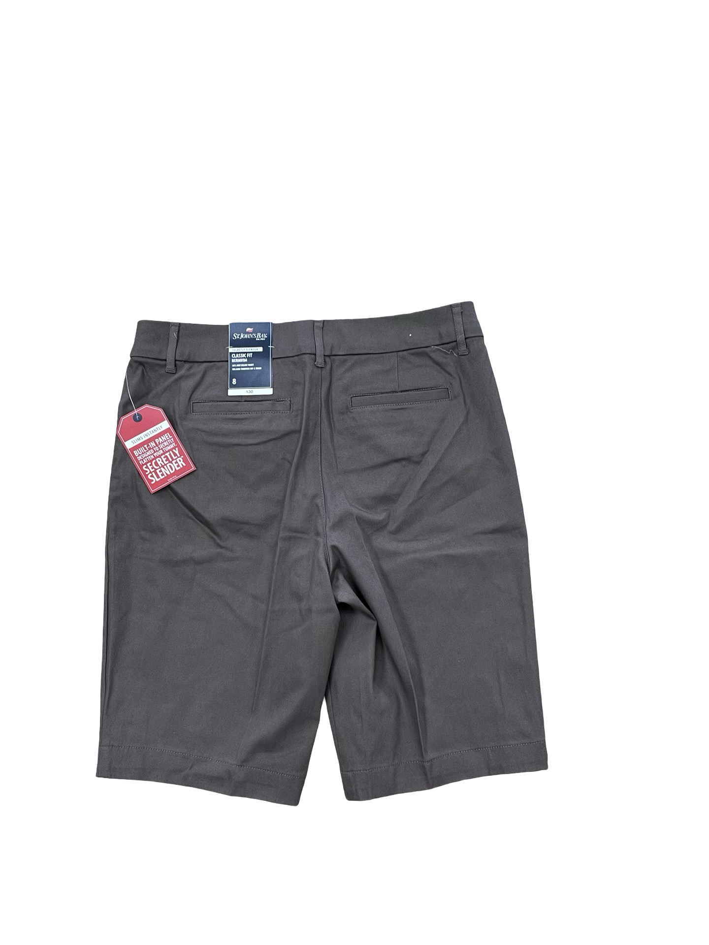 Shorts By St Johns Bay In Brown, Size:8