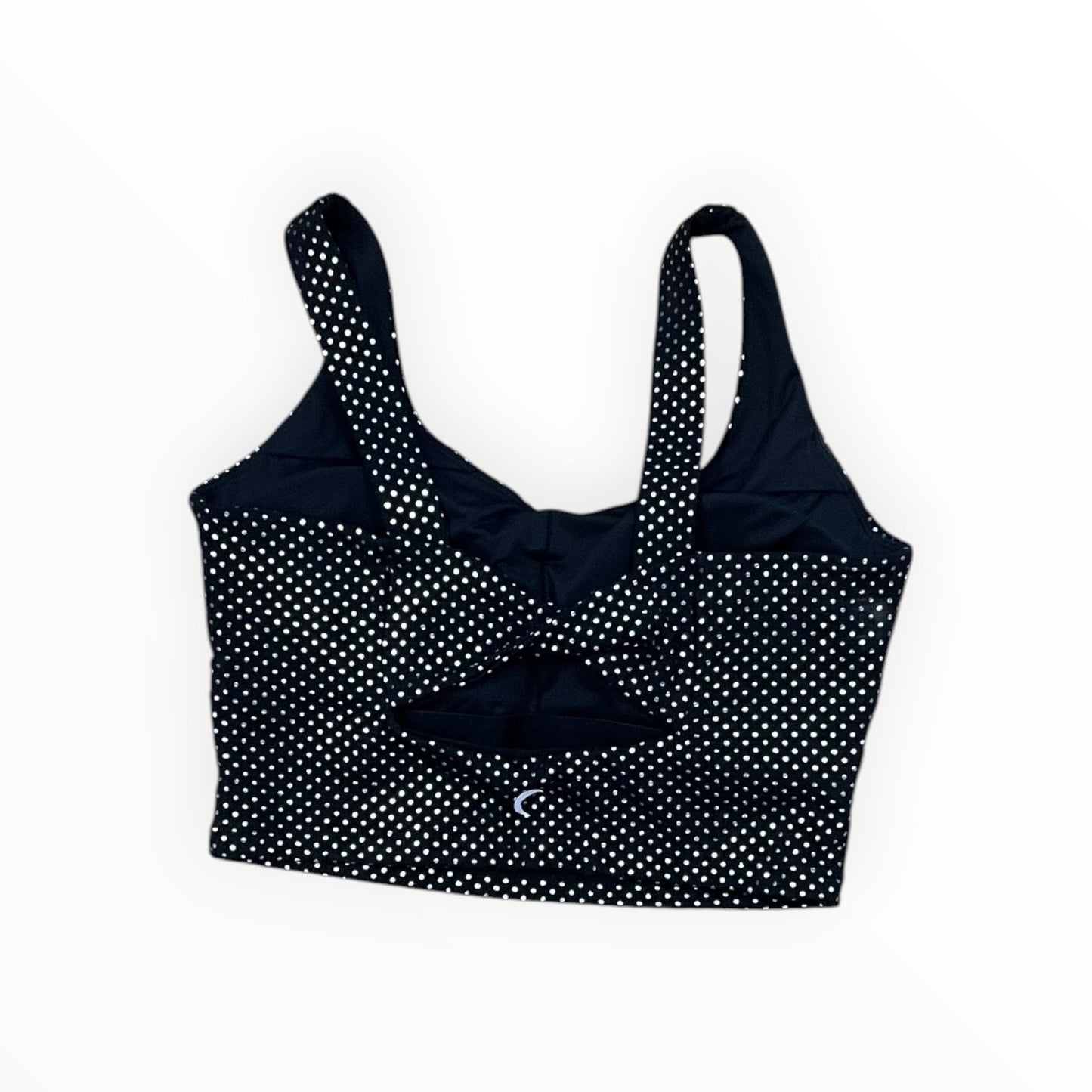 Athletic Bra By Zyia In Black & Silver, Size:S