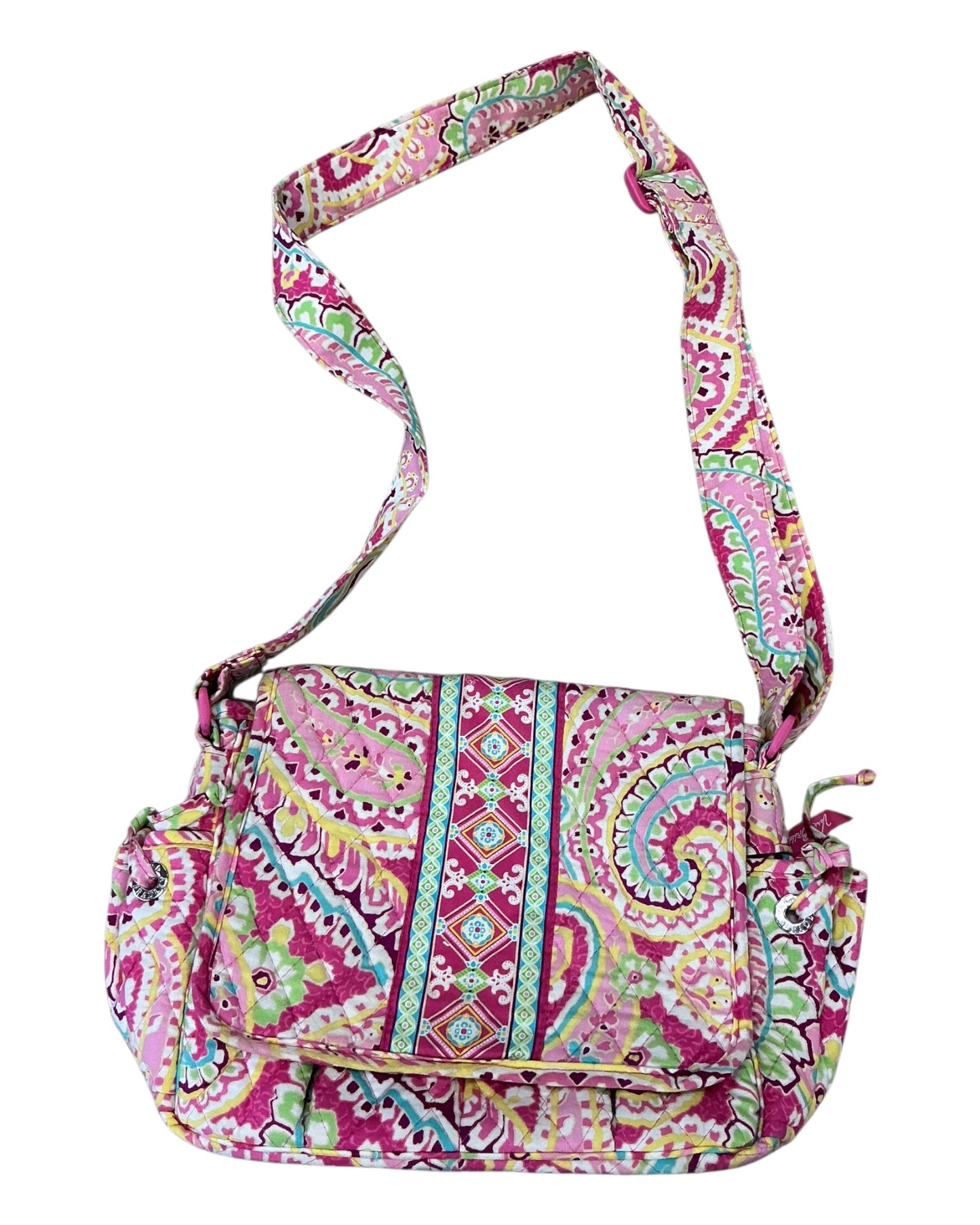 Crossbody By Vera Bradley In Pink, Size:Medium