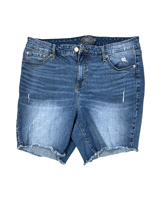 Shorts By Torrid In Blue Denim, Size:16