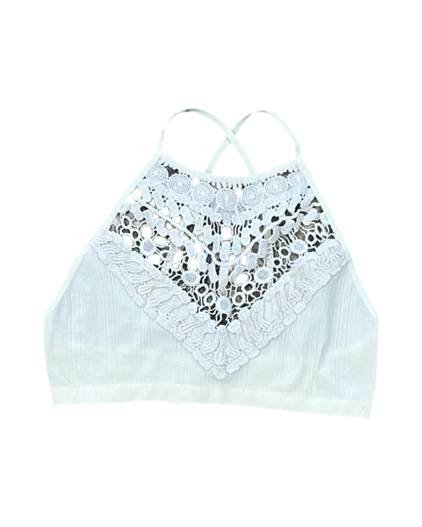 Top Cami By Clothes Mentor In Cream, Size:M