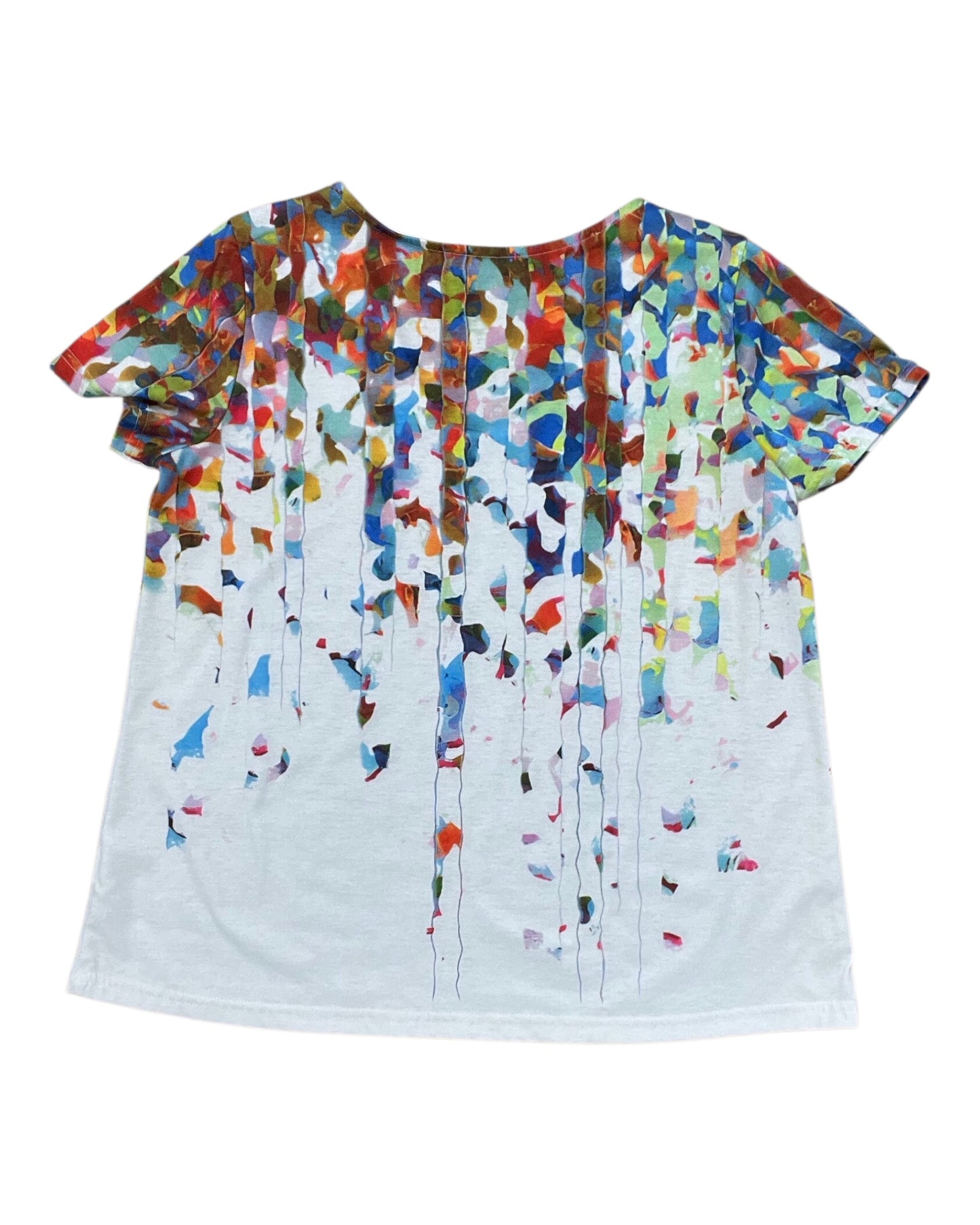 Top Ss By Clothes Mentor In White, Size:Xl
