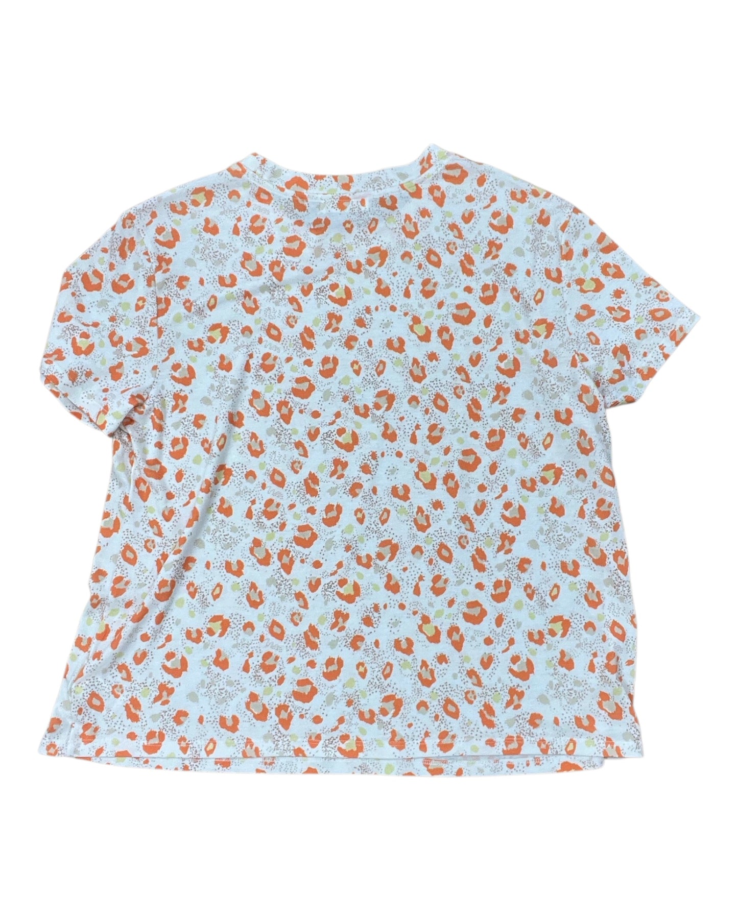 Top Ss By 89Th And Madison In Orange & White, Size:M
