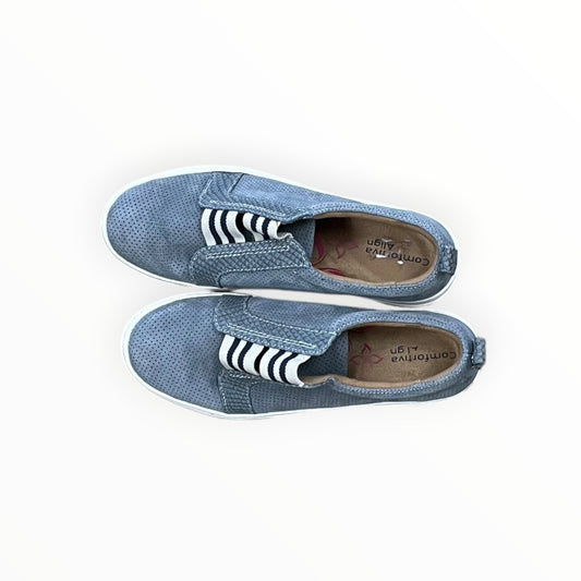 Shoes Athletic By Comfortiva In Blue, Size:9