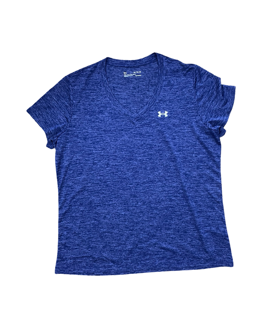 Athletic Top Ss By Under Armour In Purple, Size:Xl