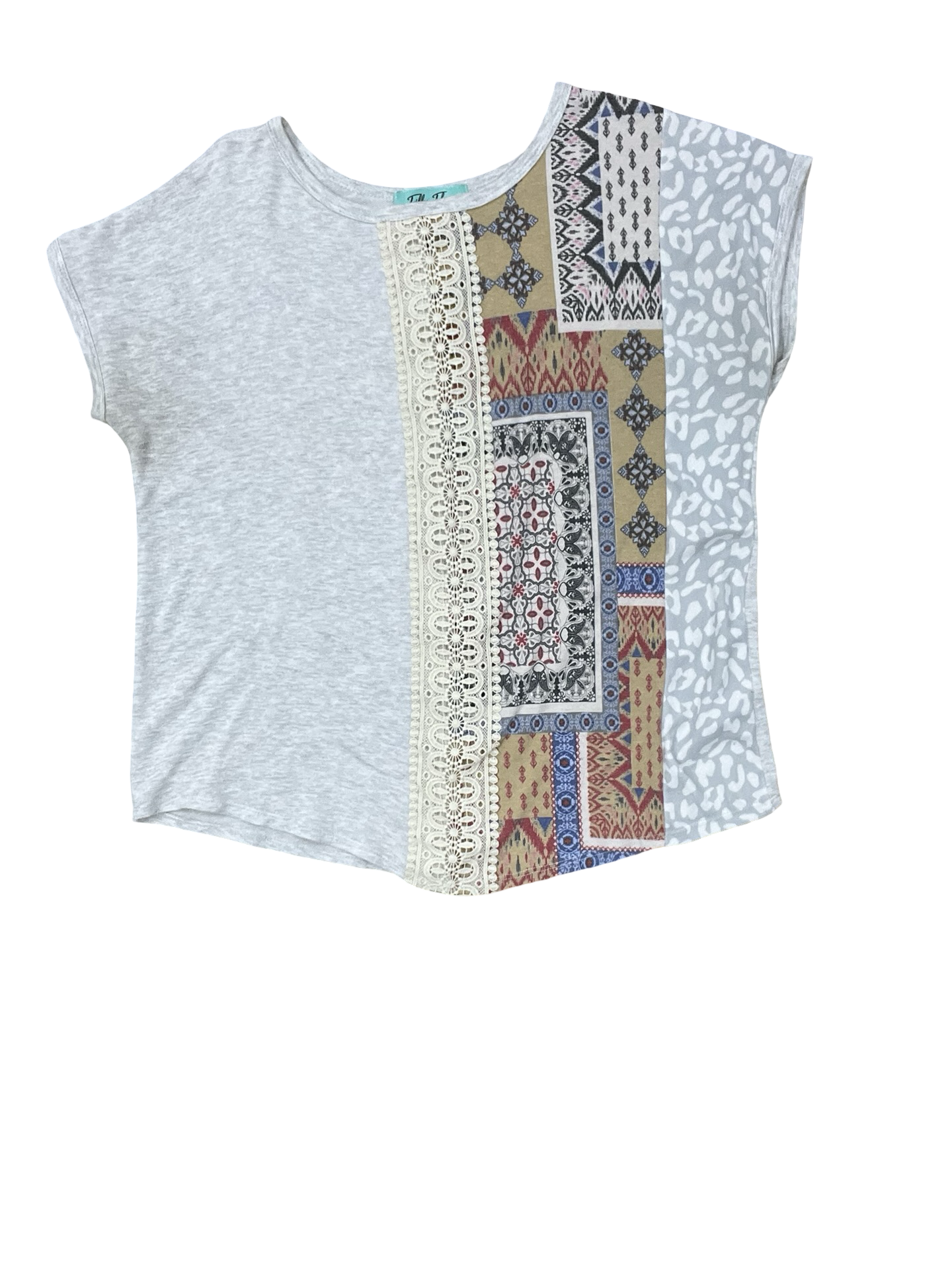 Top Ss By Filly Flair In Grey, Size:M