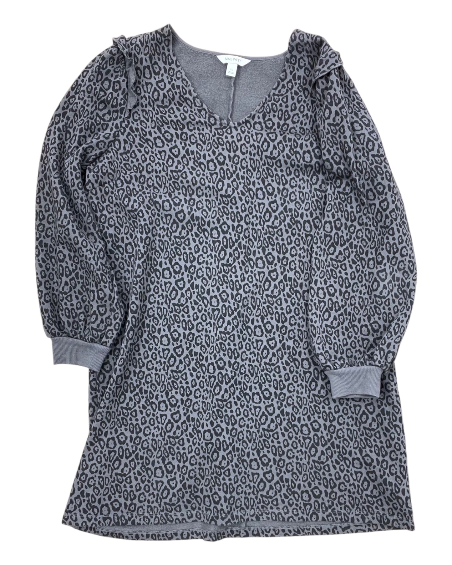 Dress Casual Short By Nine West In Black & Grey, Size:Xl