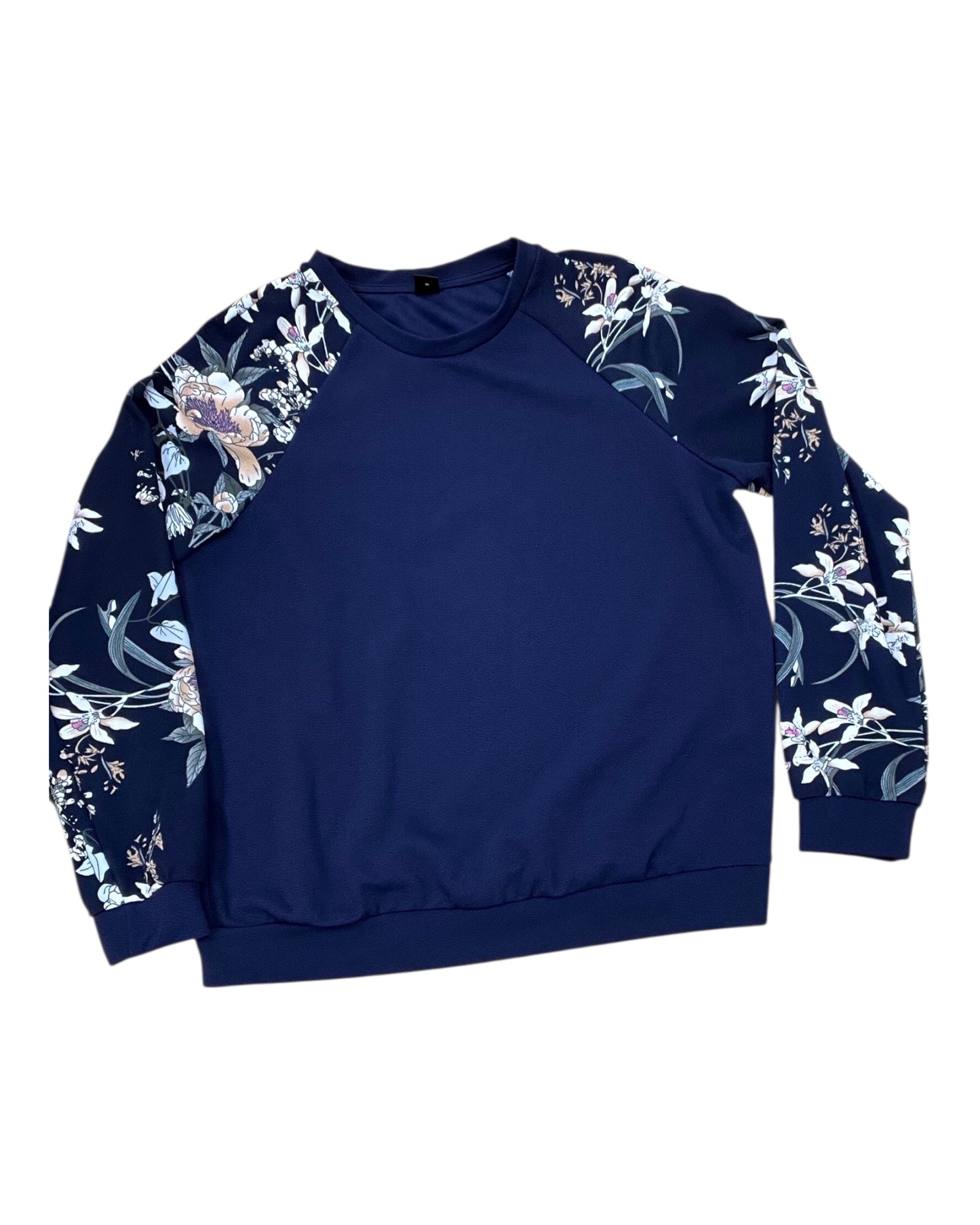 Top Ls By Shein In Navy, Size:S