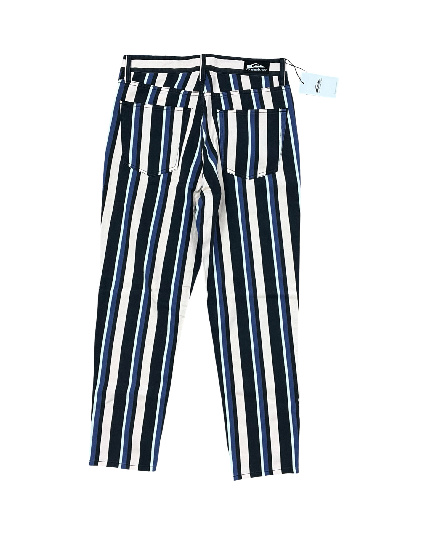 Jeans Straight By Quicksilver In Black & Blue, Size:6