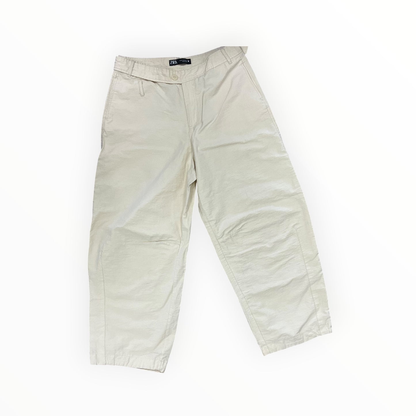Pants Lounge By Zara In Yellow, Size:M