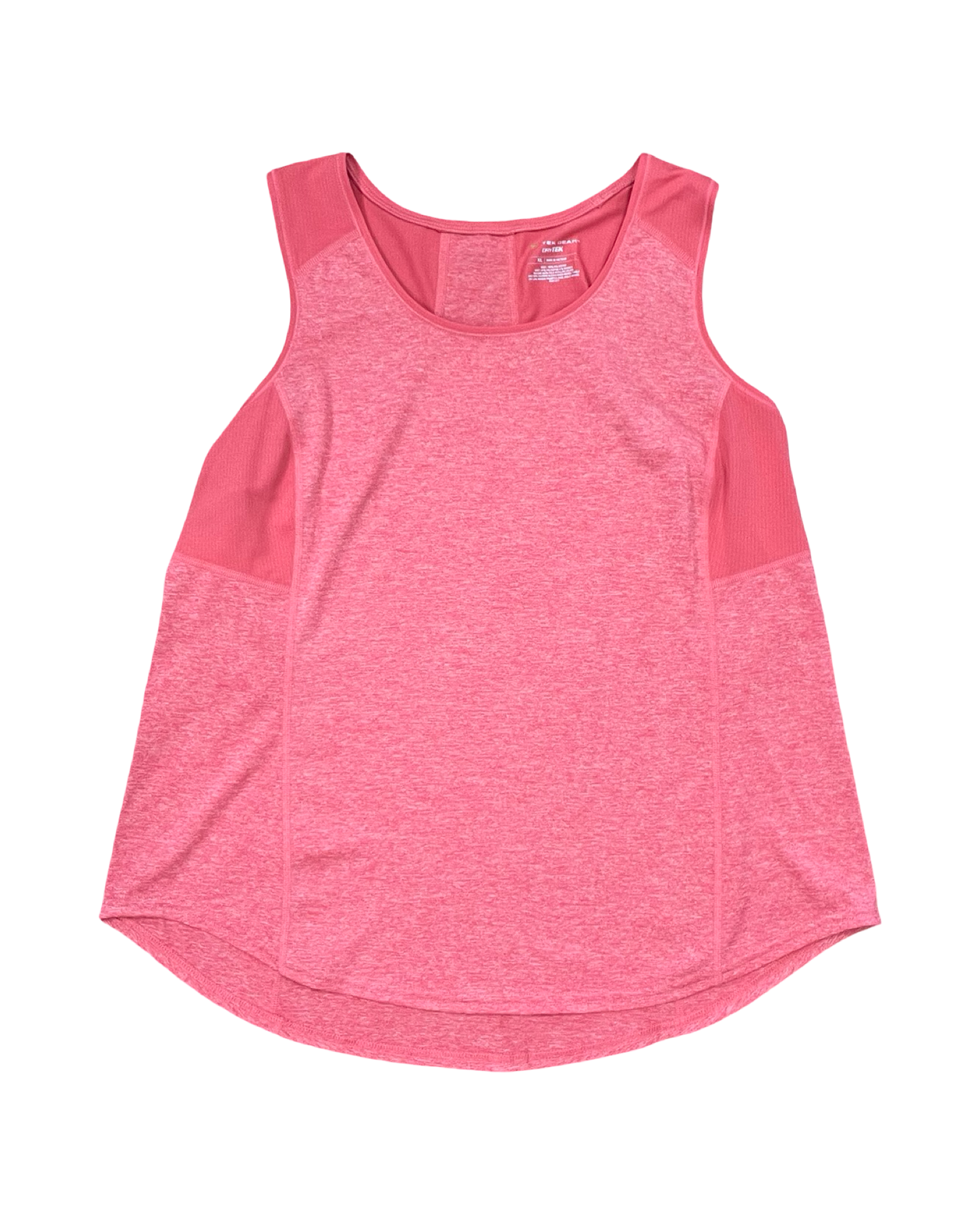 Athletic Tank Top By Tek Gear In Coral, Size:Xl