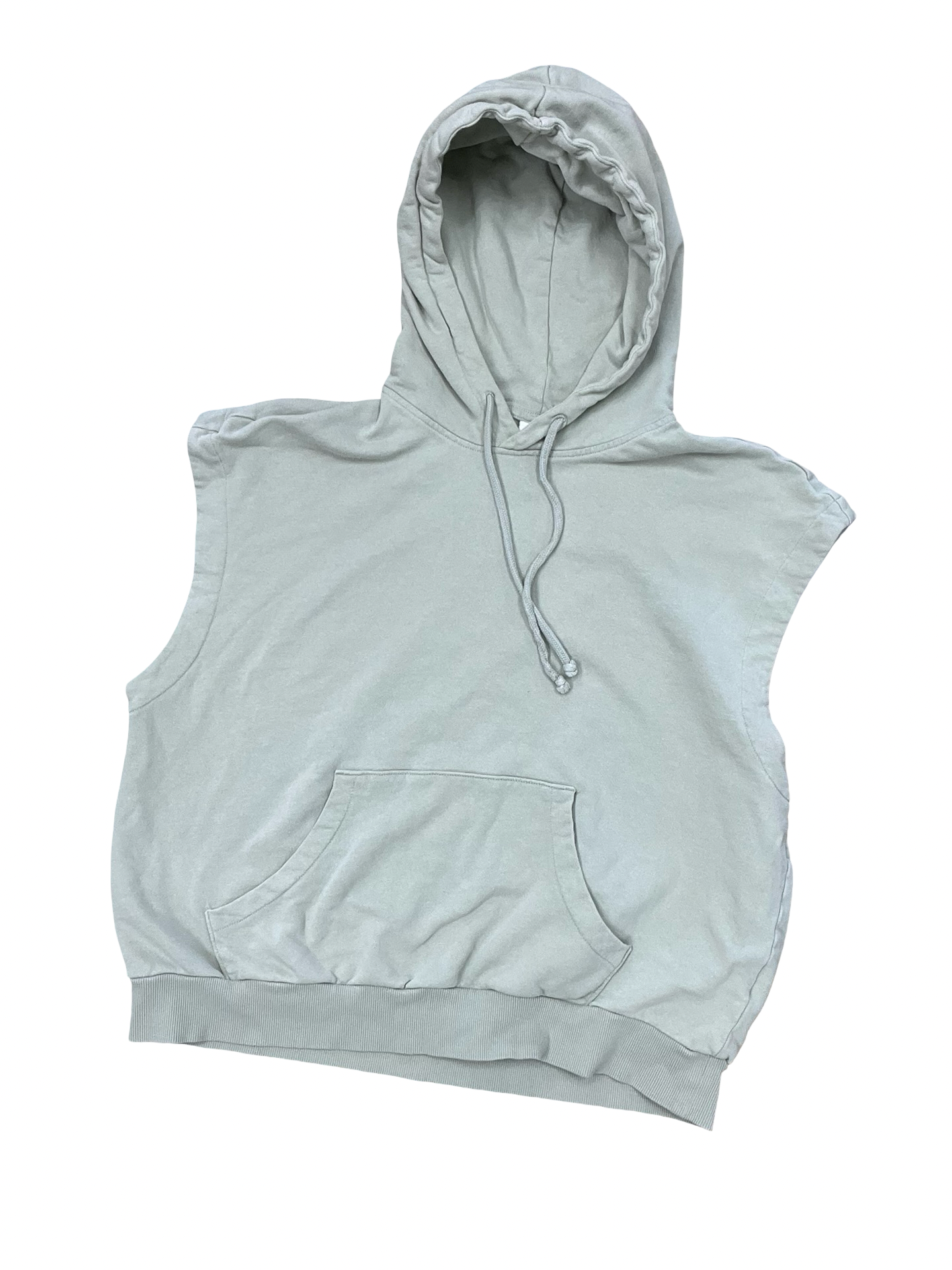 Sweatshirt Hoodie By H&M In Green, Size:L