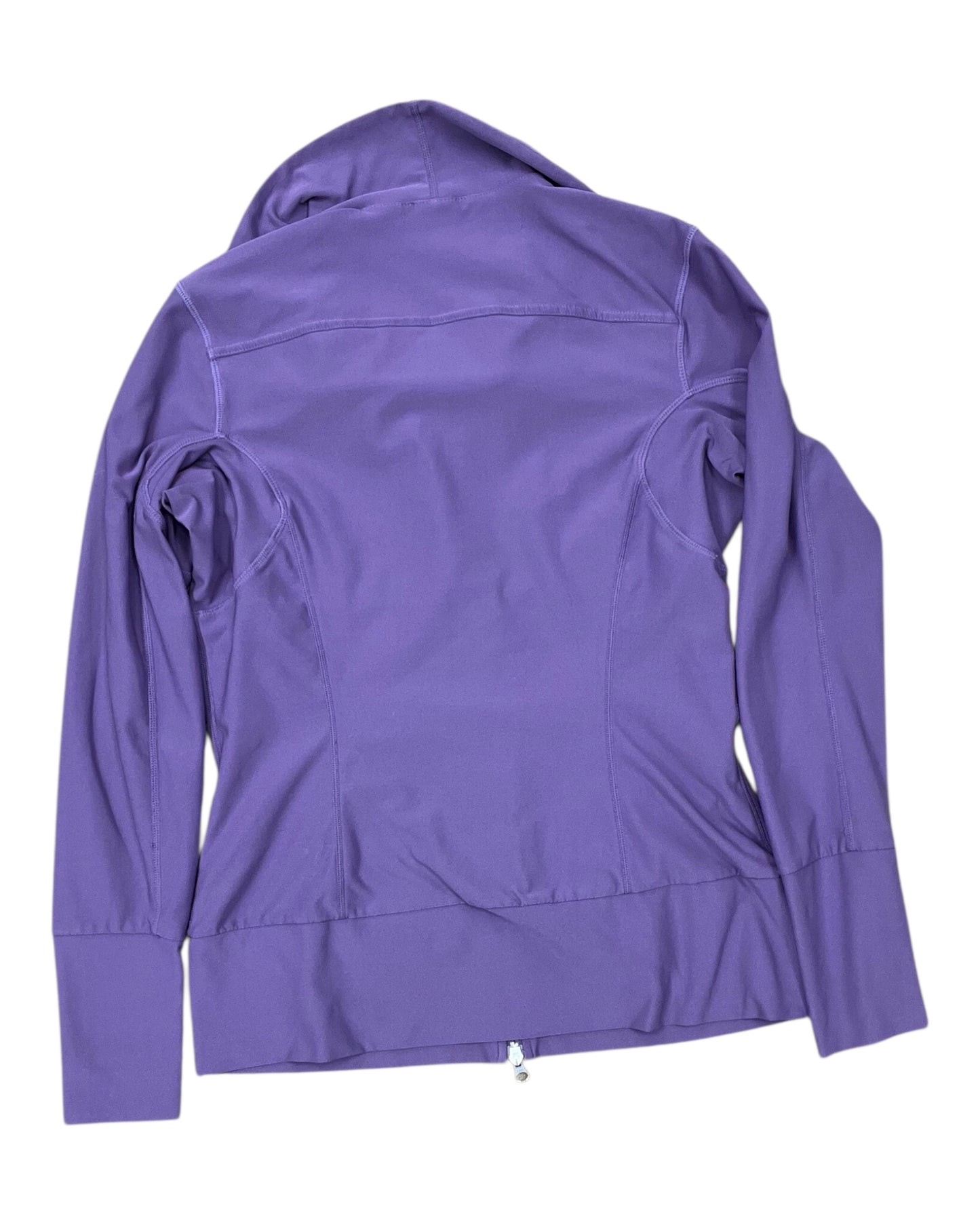 Athletic Jacket By Nike In Purple, Size:M