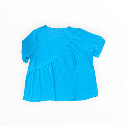Top Ss By Clothes Mentor In Blue, Size:2X