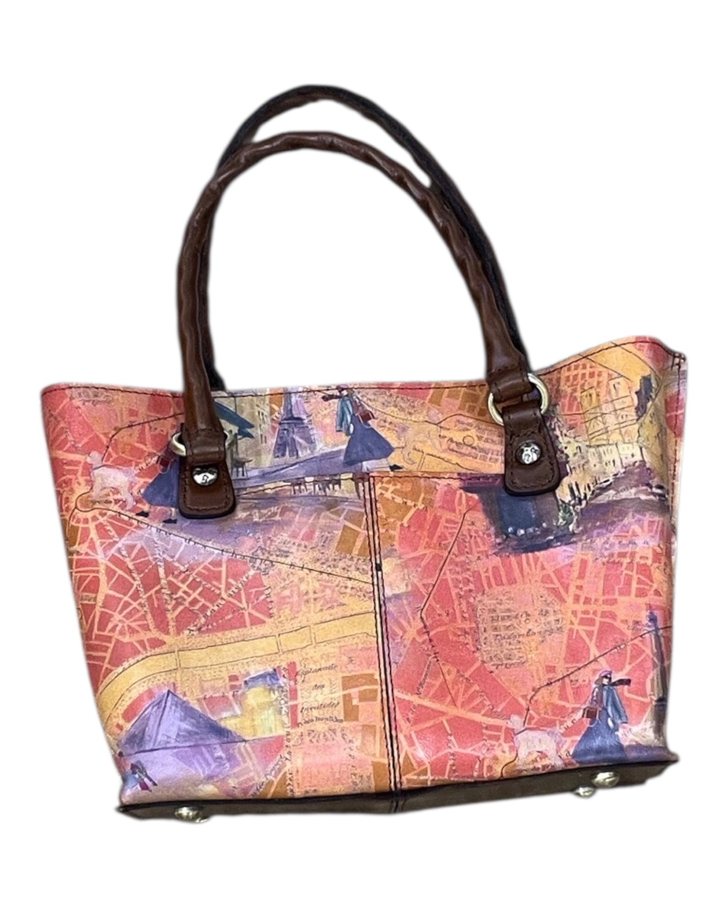 Handbag Designer By Patricia Nash In Yellow, Size:Medium