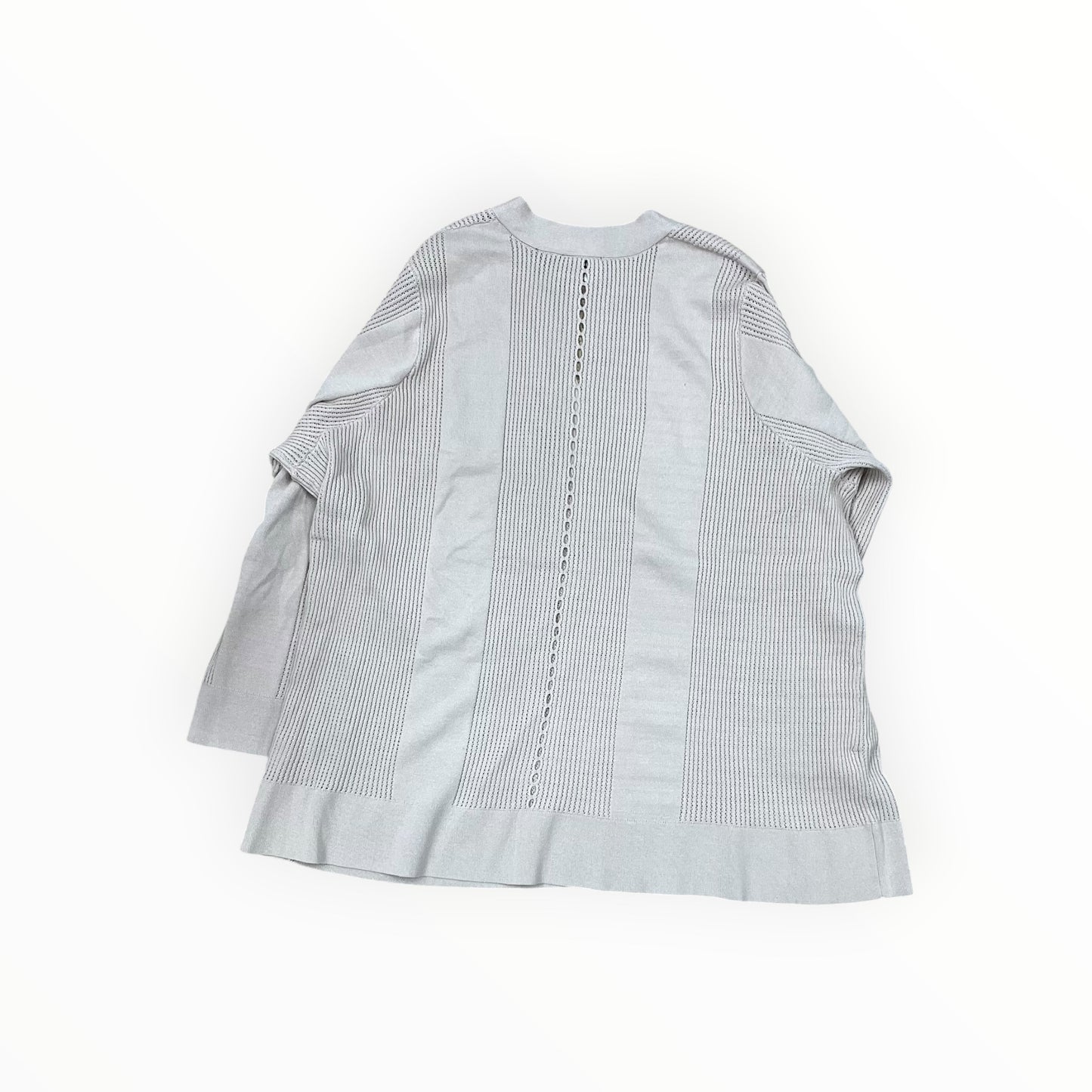 Cardigan By Cyrus In Tan, Size:2X