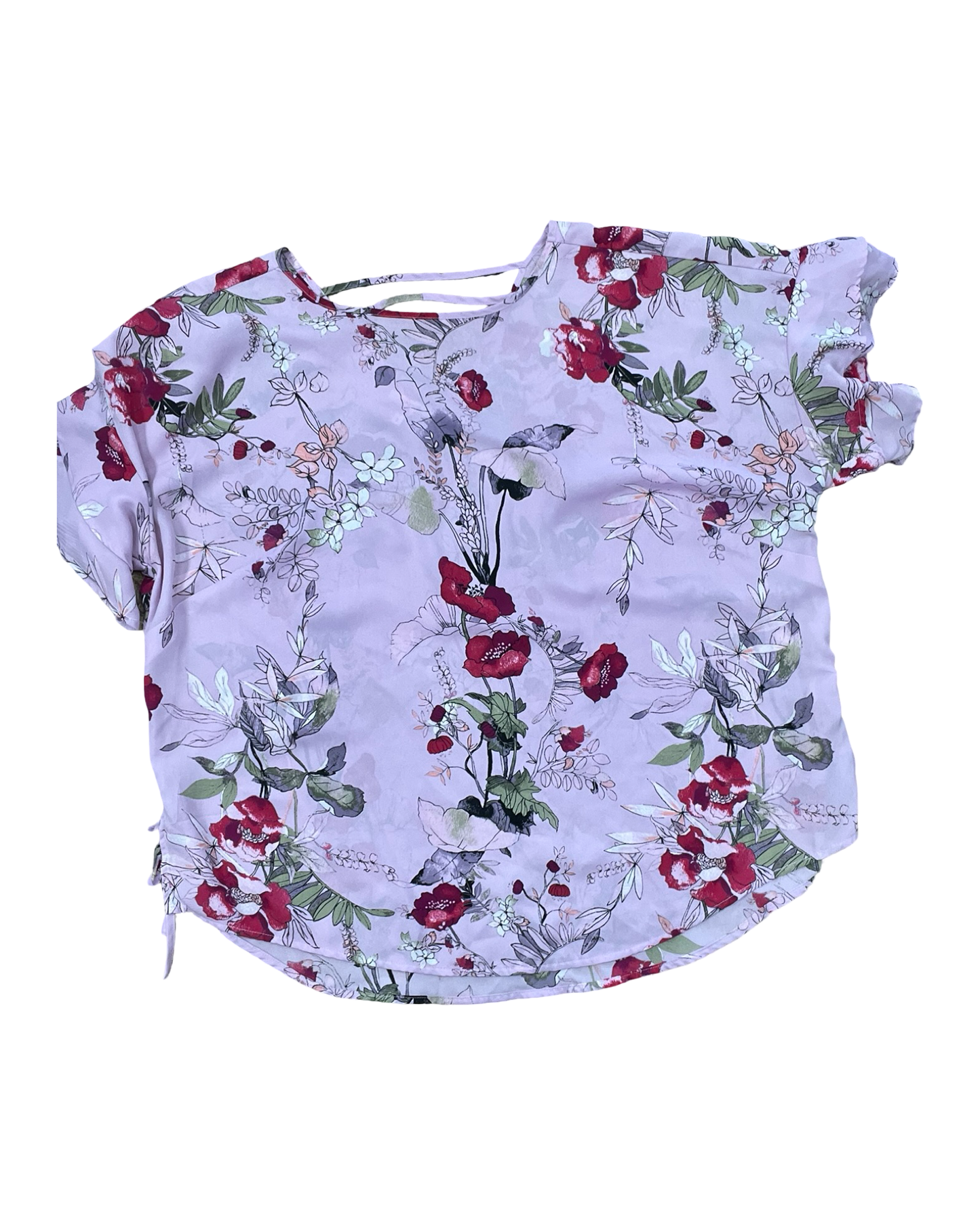 Top Ss By Maurices In Purple, Size:1X