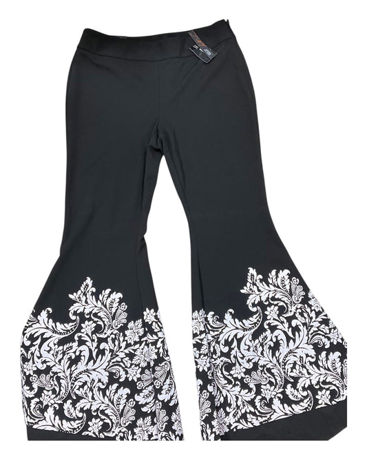 Pants Wide Leg By Inc In Black, Size:8
