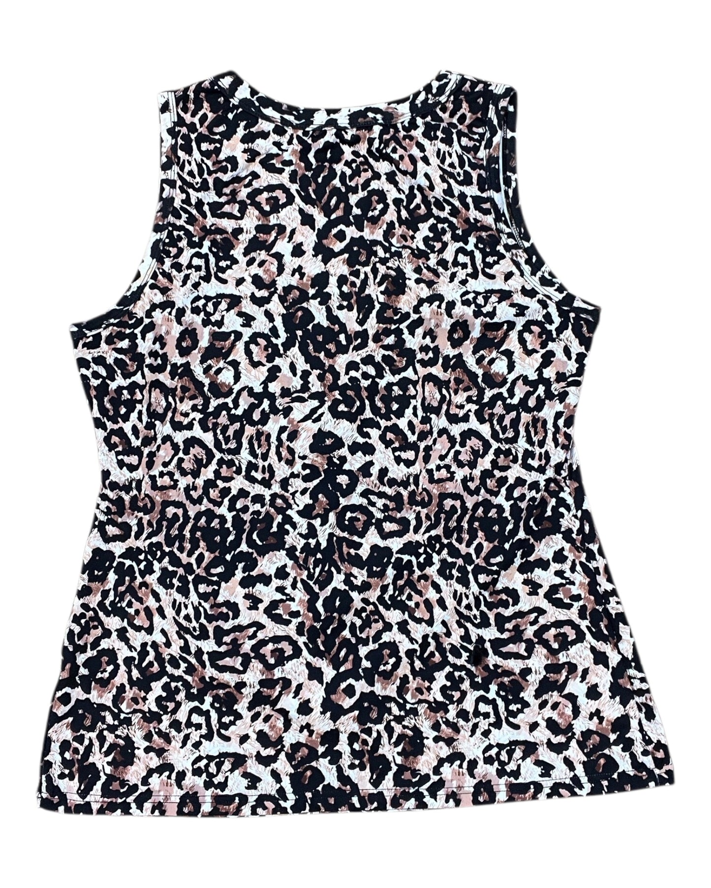 Top Sleeveless By Clothes Mentor In Black & Tan, Size:2X