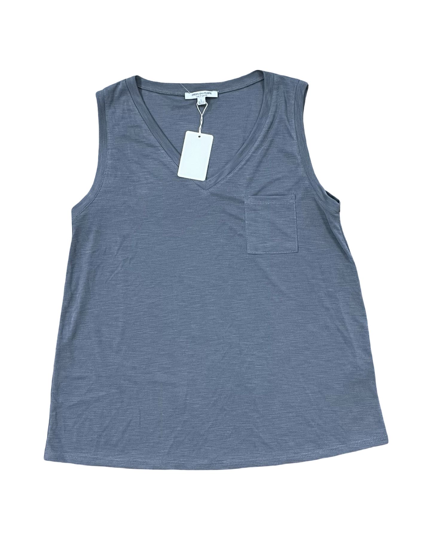 Top Ss By Green Envelope In Green, Size:L