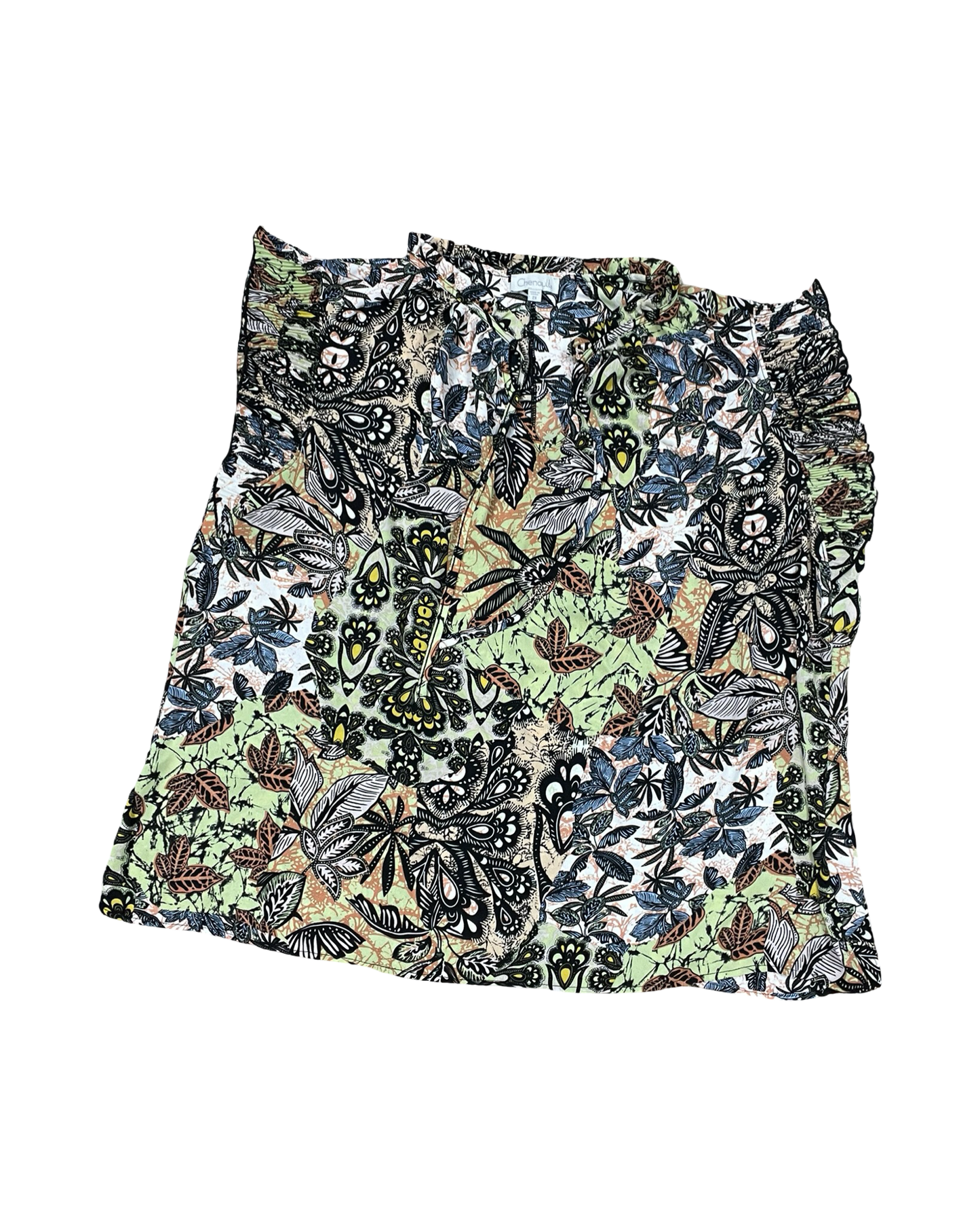 Top Sleeveless By Chenault In Multi, Size:2X