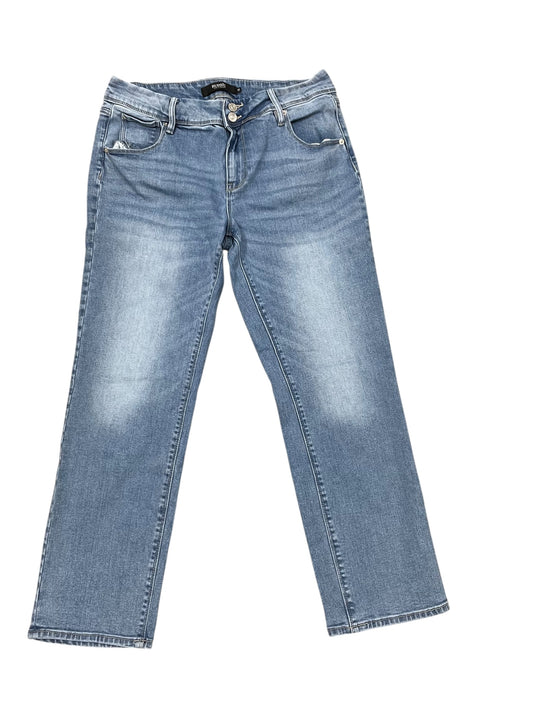 Jeans Straight By Hudson In Blue Denim, Size:10