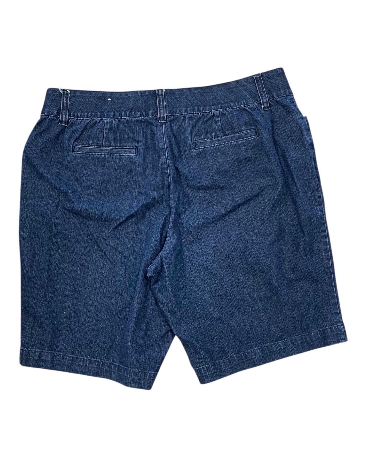 Shorts By Cj Banks In Blue Denim, Size:20
