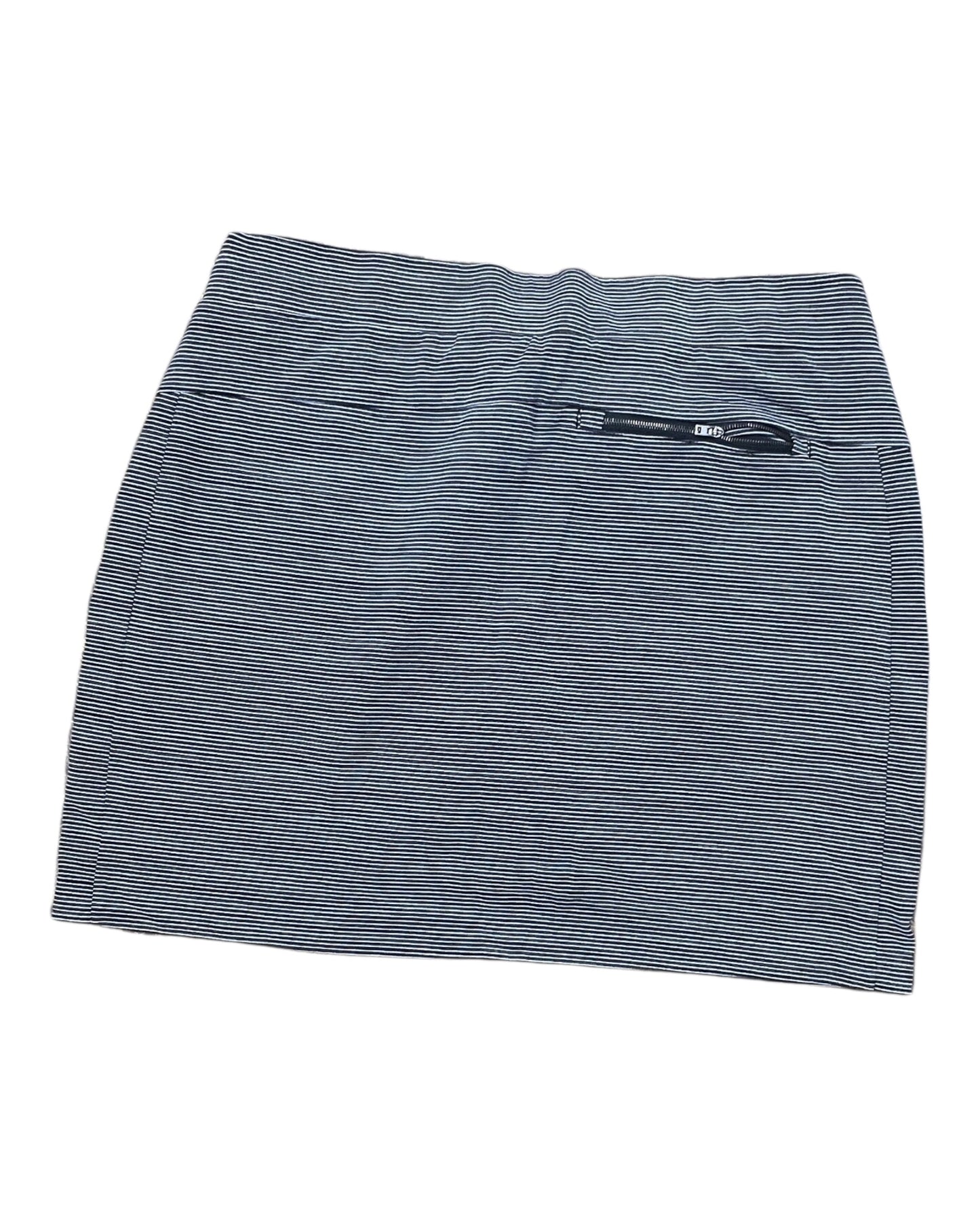 Skort By Athleta In Grey & White, Size:L