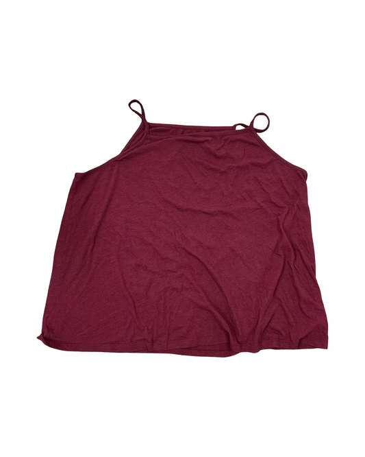 Top Cami By Old Navy In Maroon, Size:Xxl
