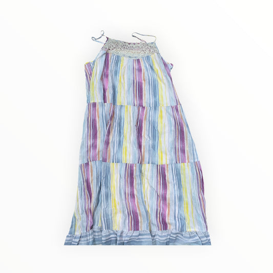 Dress Casual Maxi By Lc Lauren Conrad In Blue & Purple, Size:Xl