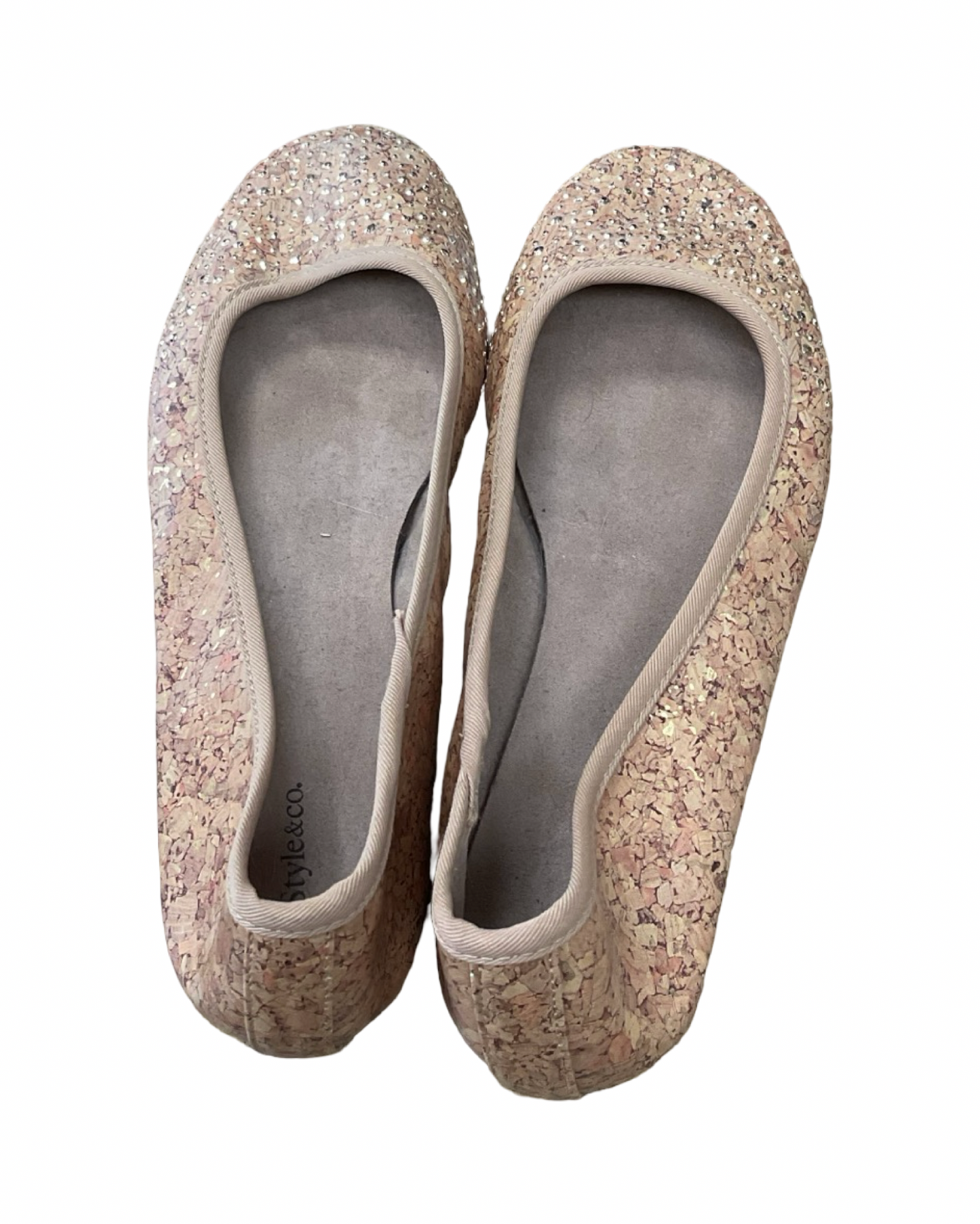 Shoes Flats By Style And Company In Tan, Size:9