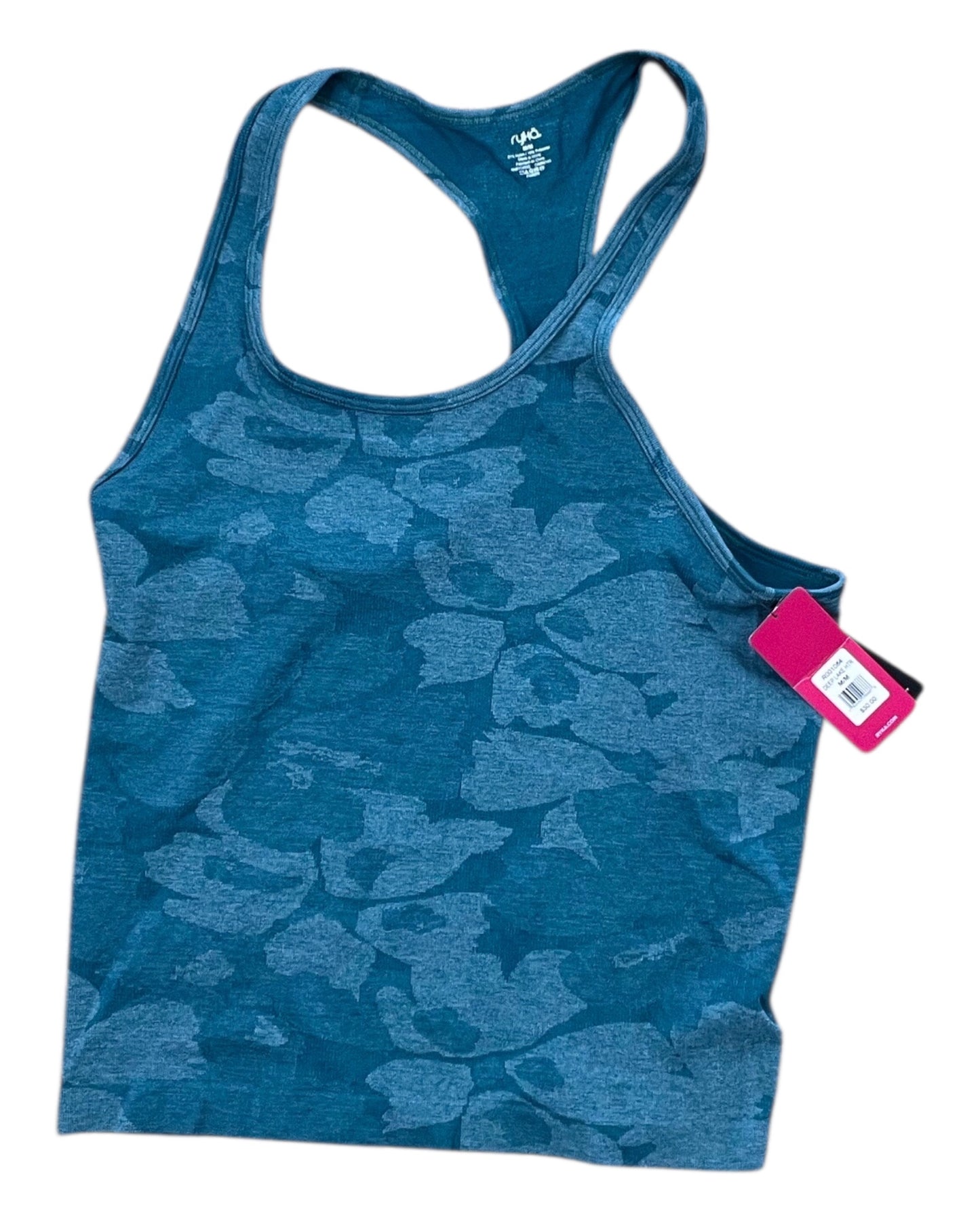 Tank Top By Ryka In Teal, Size:M
