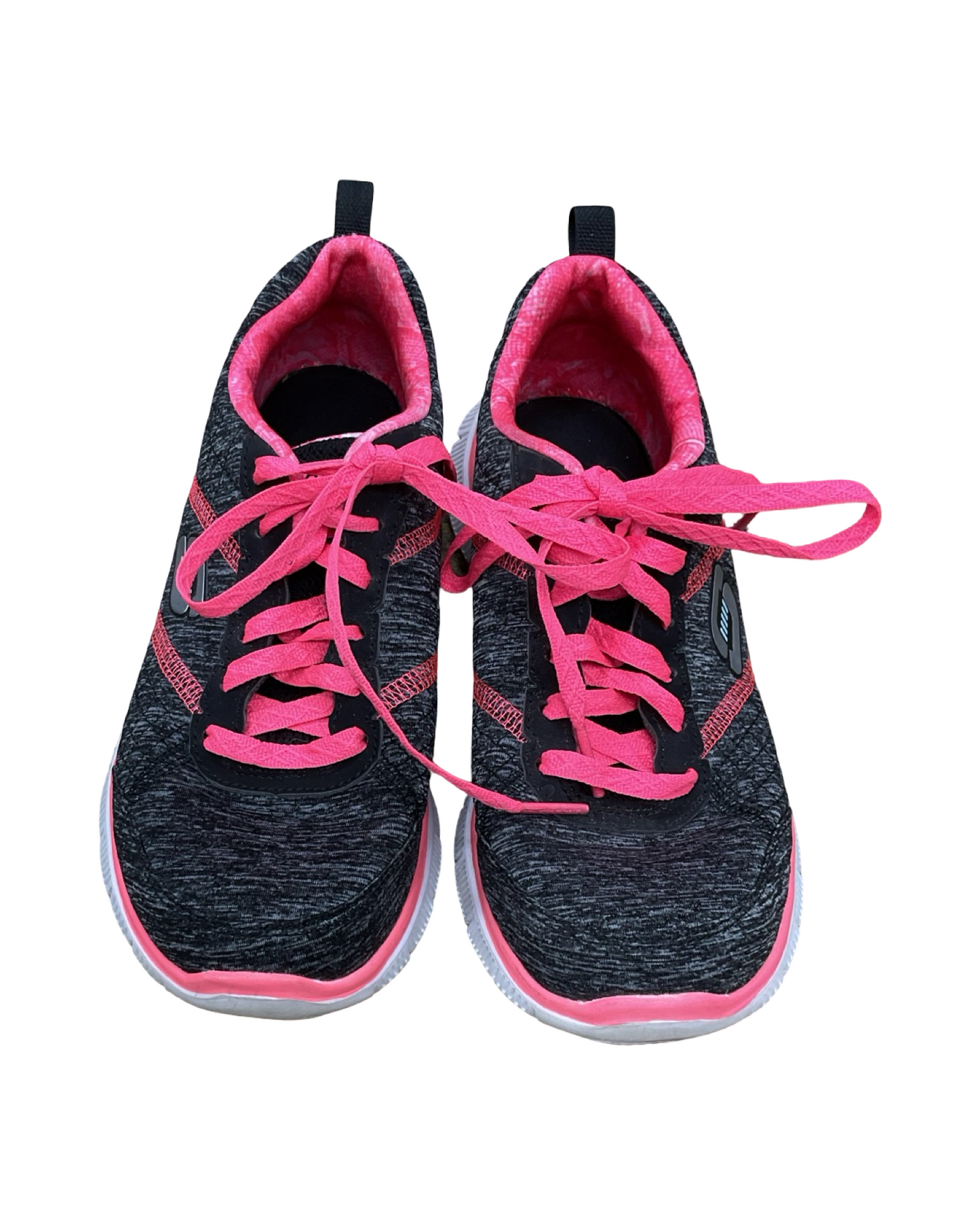 Shoes Sneakers By Skechers In Black & Pink, Size:6
