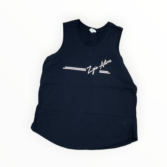 Athletic Tank Top By Zyia In Black, Size:L