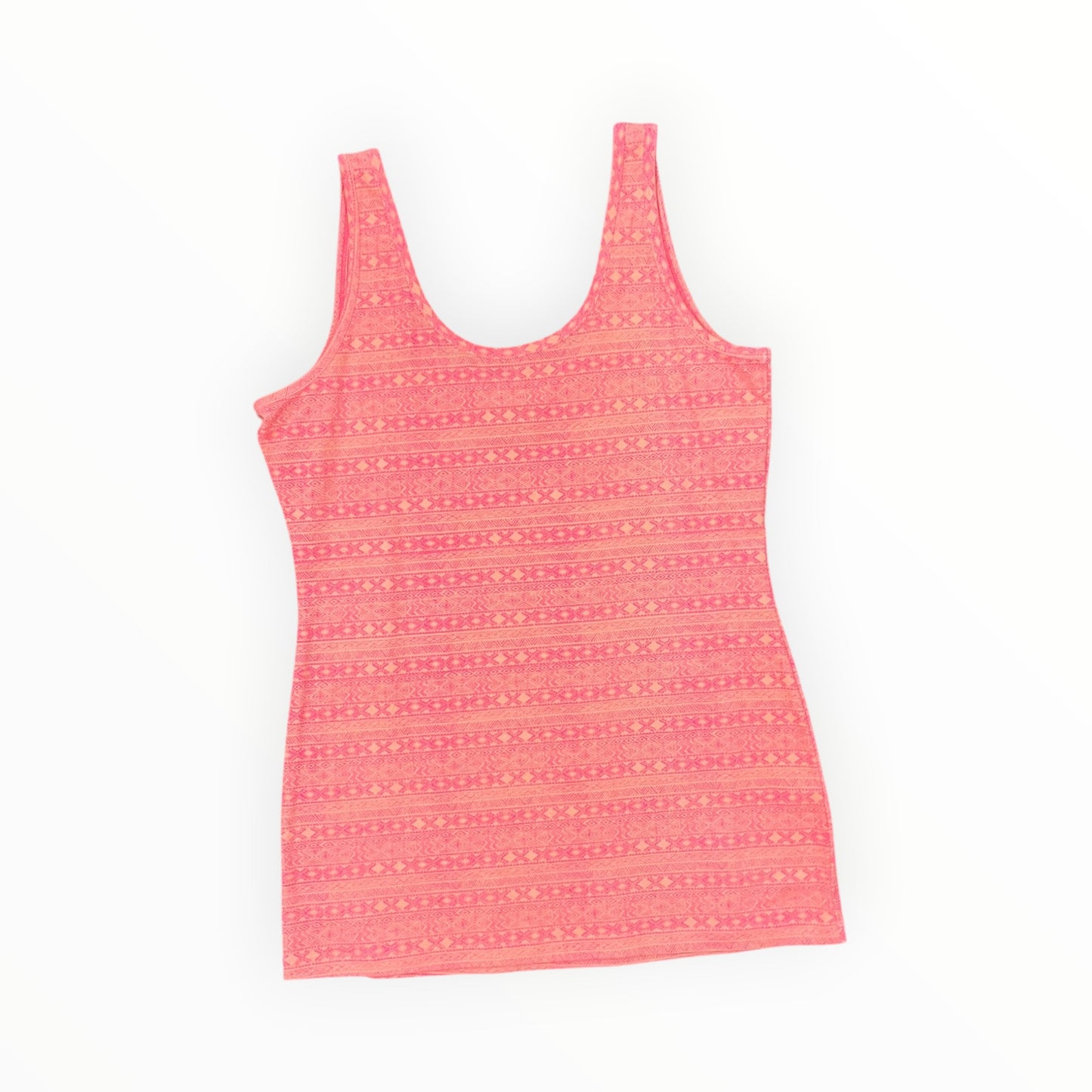 Tank Top By Maurices In Orange & Pink, Size:L