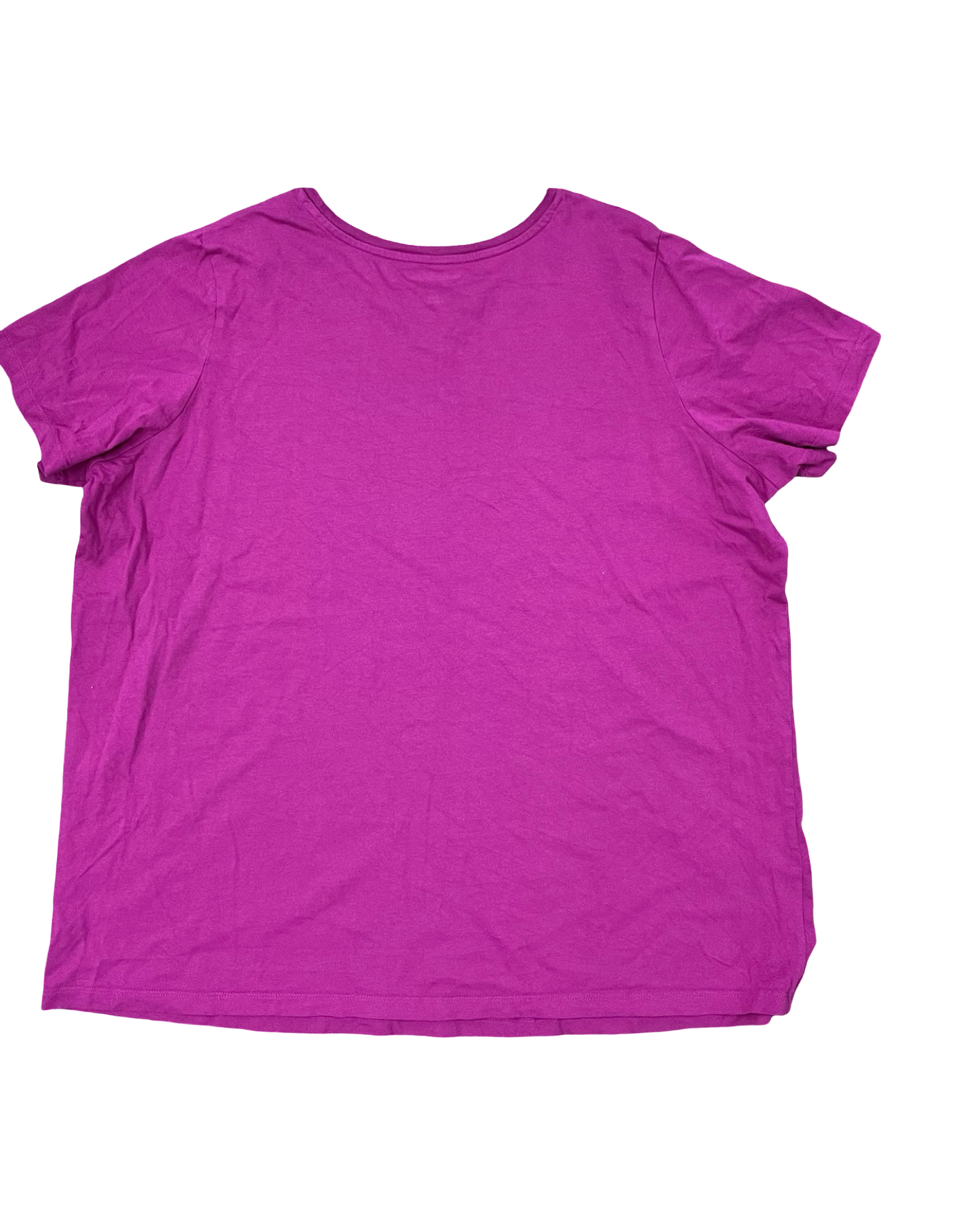 Top Ss By Woman Within In Pink, Size:1X
