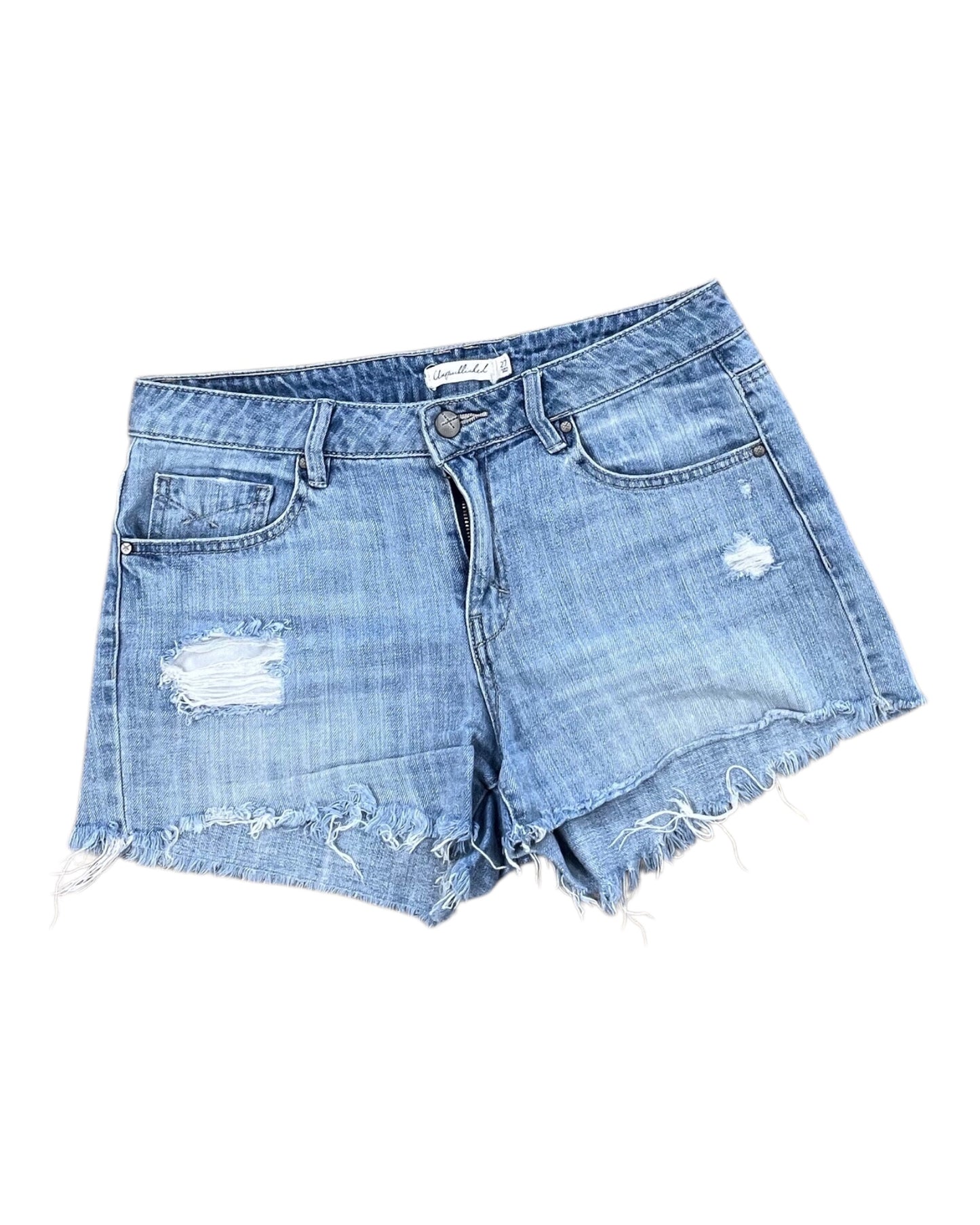 Shorts By Clothes Mentor In Blue Denim, Size:4