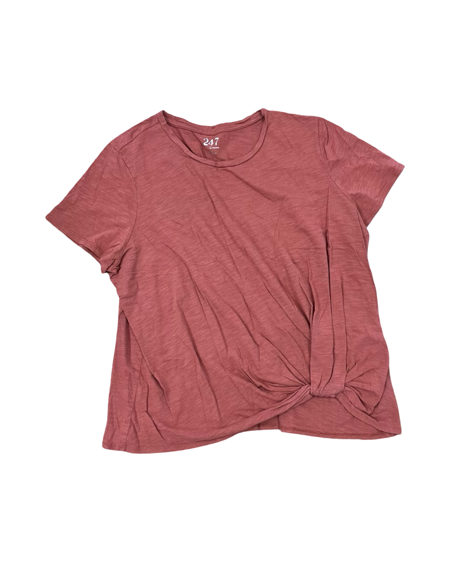 Top Ss By Maurices In Orange, Size:2X