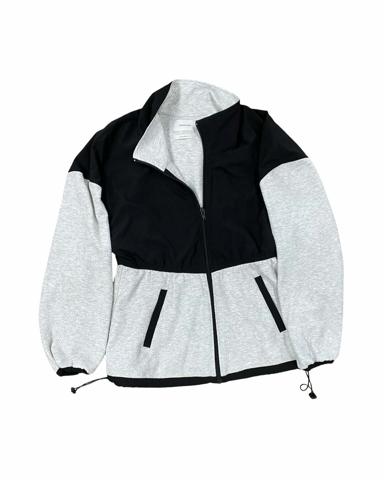 Jacket Other By Clothes Mentor In Black & White, Size:L