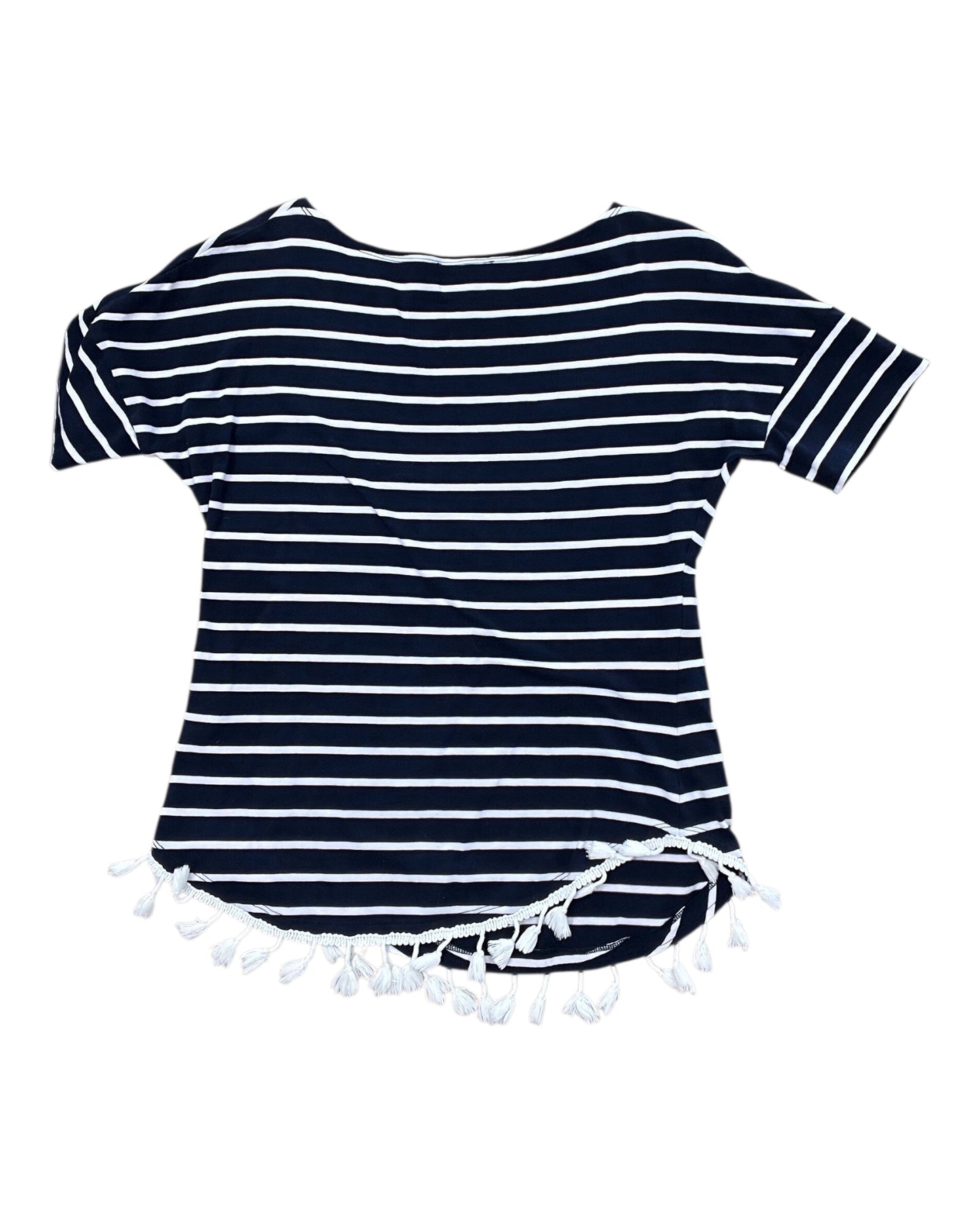 Top Ss By Charlie Paige In Blue & White, Size:S
