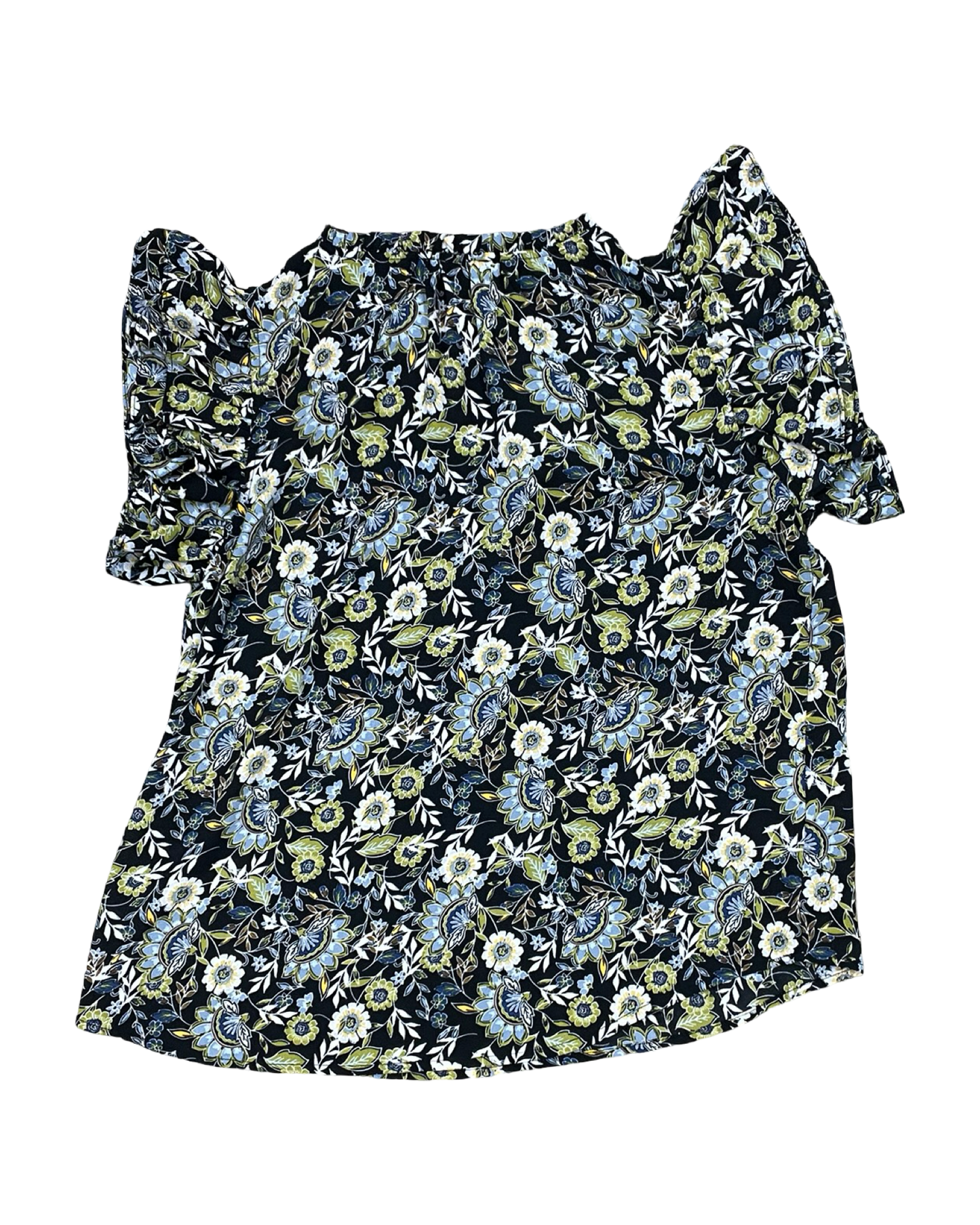 Top Ss By Mittoshop In Floral Print, Size:S