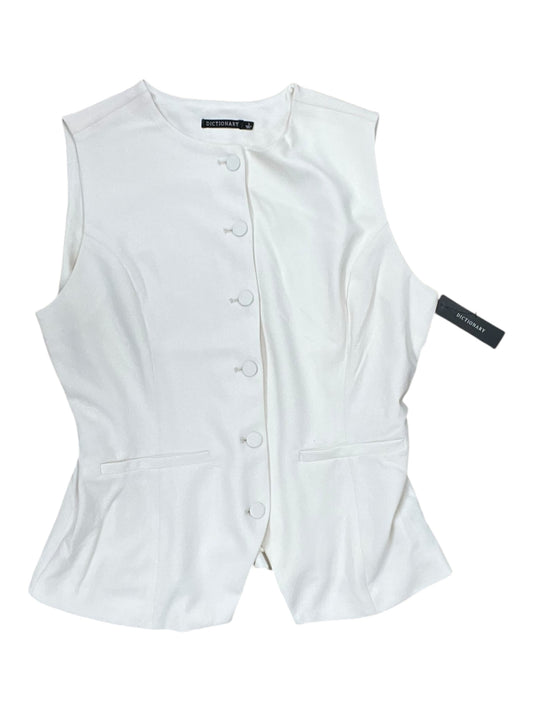 Vest Other By Cmc In White, Size:L