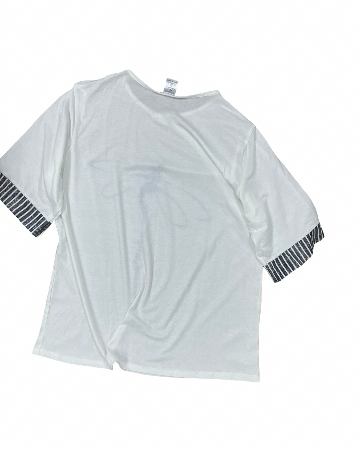Top Ss By Clothes Mentor In White, Size:1X