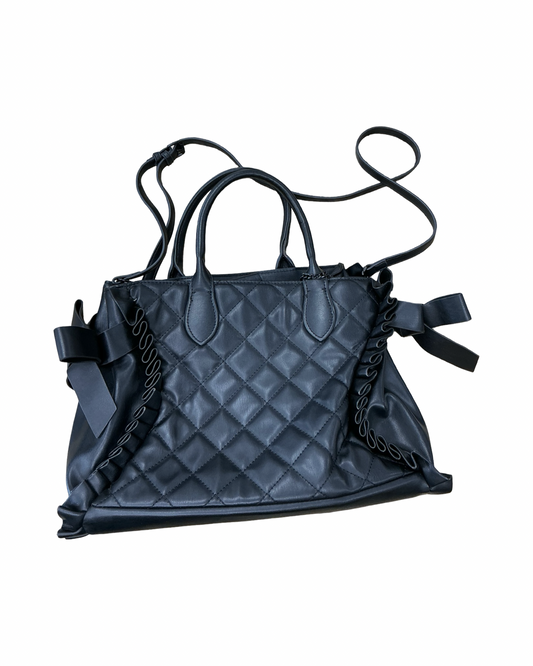 Handbag By Betsey Johnson In Black, Size:Medium