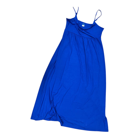 Dress Casual Maxi By Old Navy In Blue, Size:M