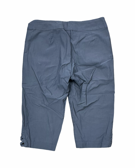Pants Cropped By Lee In Grey, Size:10